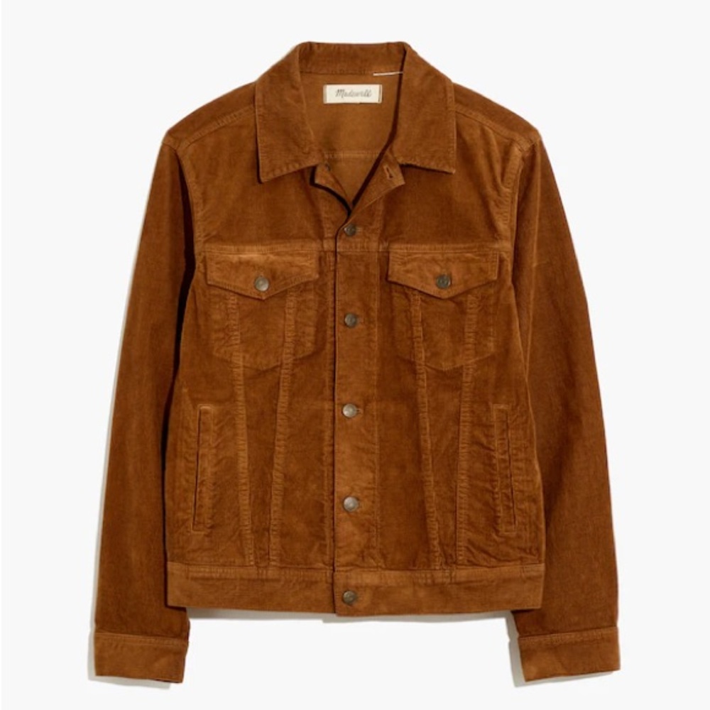 Madewell Brown courderoy Jacket